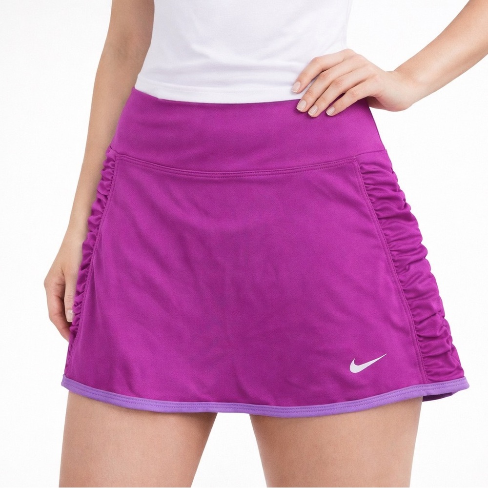 Nike Dri-FIT Purple Tennis Skort Clean Girl Y2K Athleisure Small
